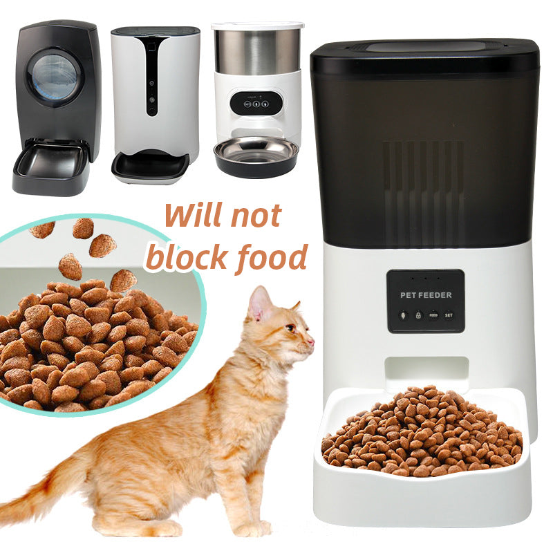WiFi Smart Microchip Pet Feeder — App-Controlled, Timed Feeding, Battery-Powered
