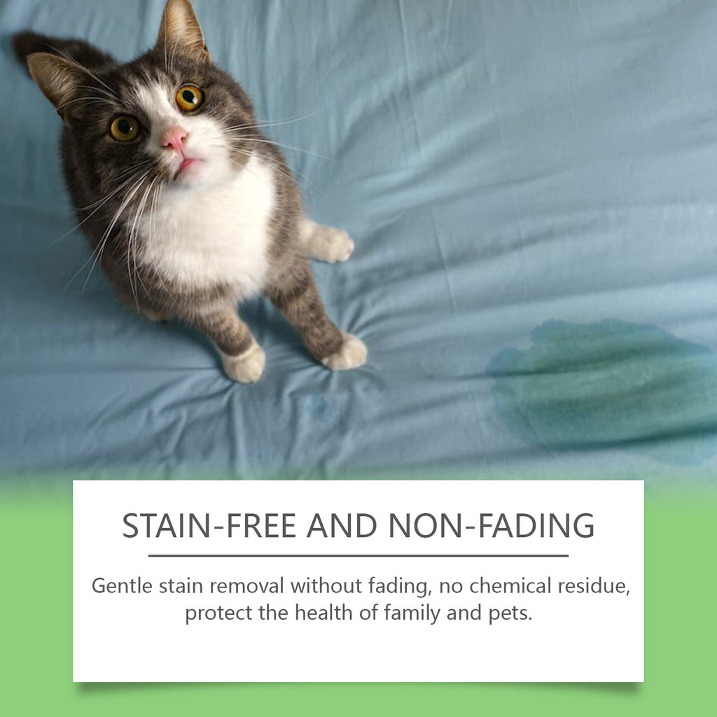Pet Stain & Odor Remover Spray — Eliminates Urine, Grease & Saliva Stains, Multi-Surface