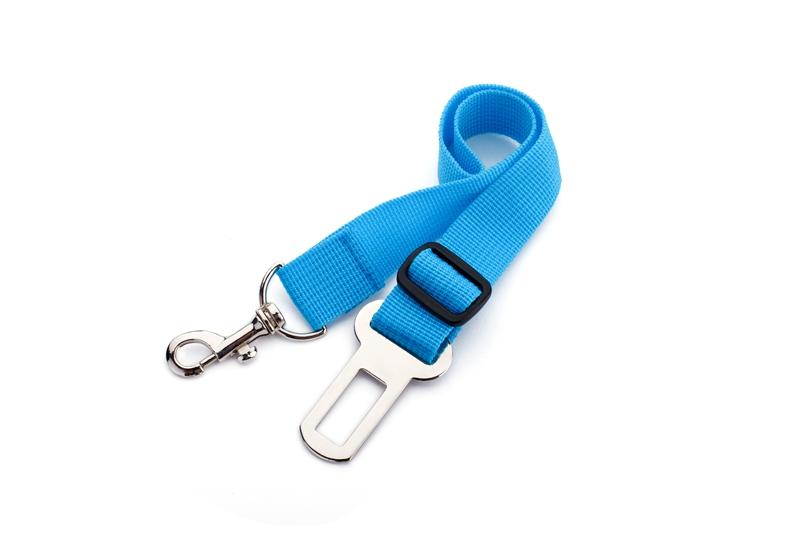 Dog Car Seat Belt Safety Harness — Adjustable Travel Restraint for Pets