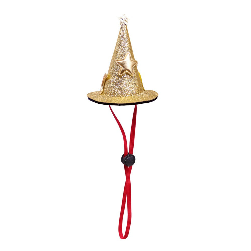 Halloween Pet Hat — Handmade Adjustable Headwear for Cats & Dogs, 9 Styles