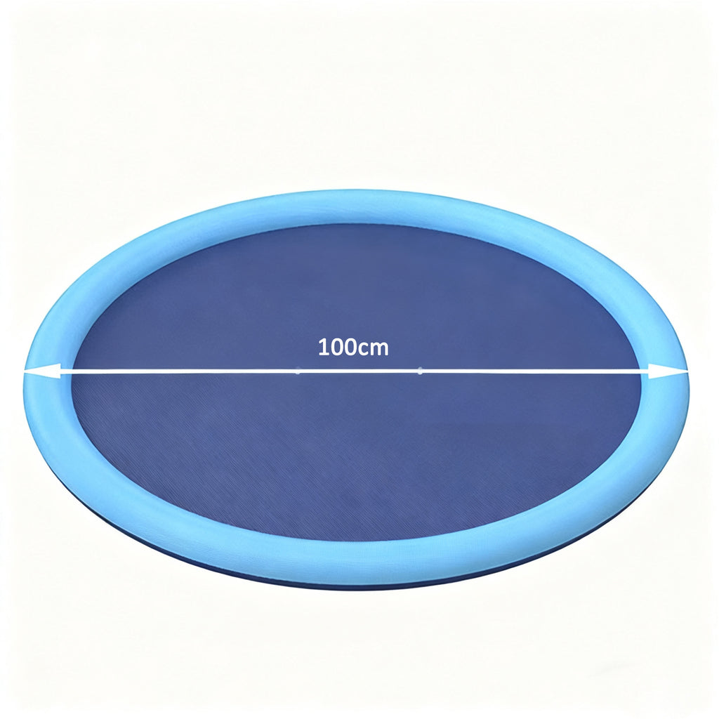 Pet Sprinkler Play Mat — Thickened PVC Water Splash Pad for Dogs