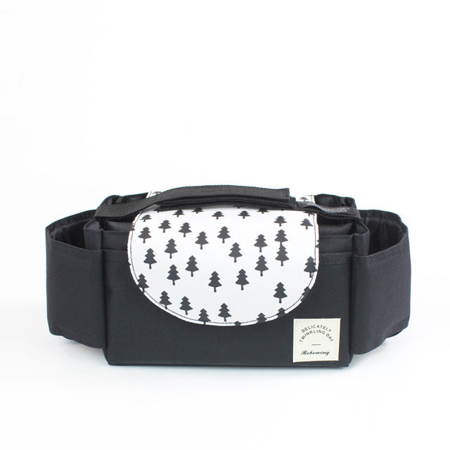 Hanging Pet Stroller Organizer Bag — Waterproof Storage Bag for Prams