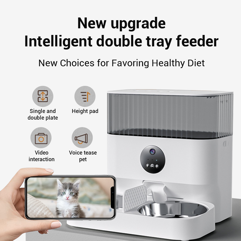 Automatic Pet Feeder with Timer for Cats & Dogs