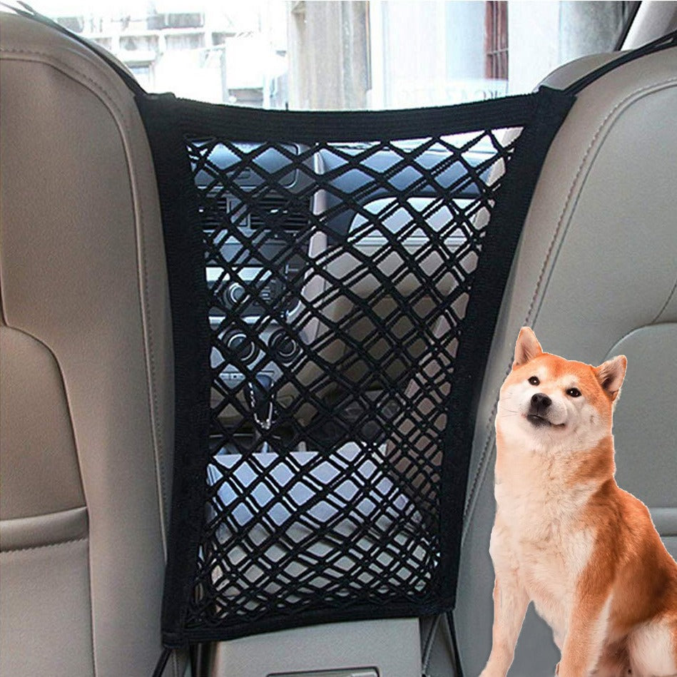Pet Car Safety Isolation Net – Dog Car Barrier & Anti-Fall Protection Net
