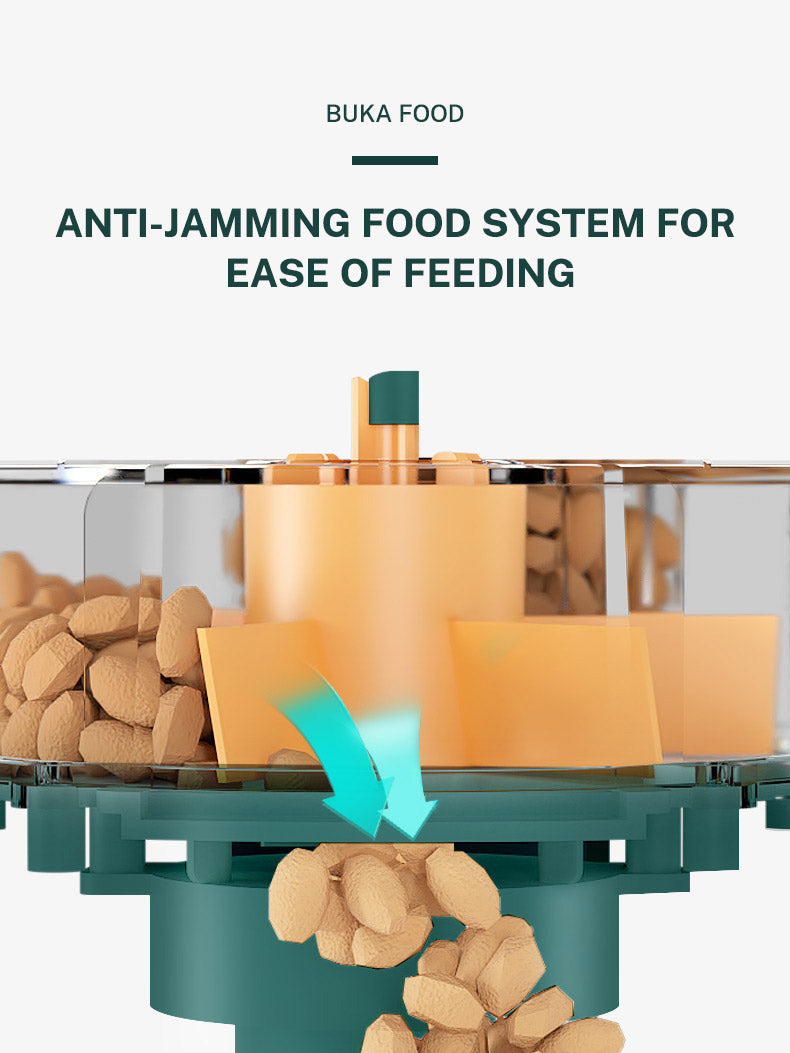 Automatic Pet Feeder — Timed Dry Food Dispenser, Button or WiFi Style, Cats & Dogs