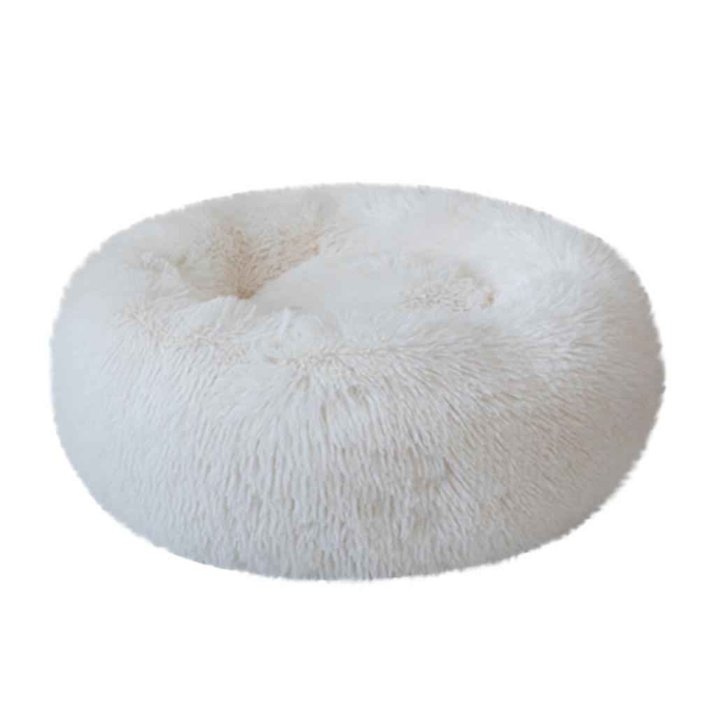 Donut Pet Bed — Ultra-Soft Corduroy, Washable, 3 Sizes, 8+ Colors