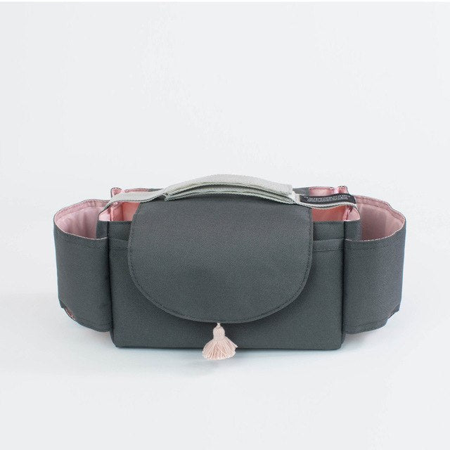 Hanging Pet Stroller Organizer Bag — Waterproof Storage Bag for Prams