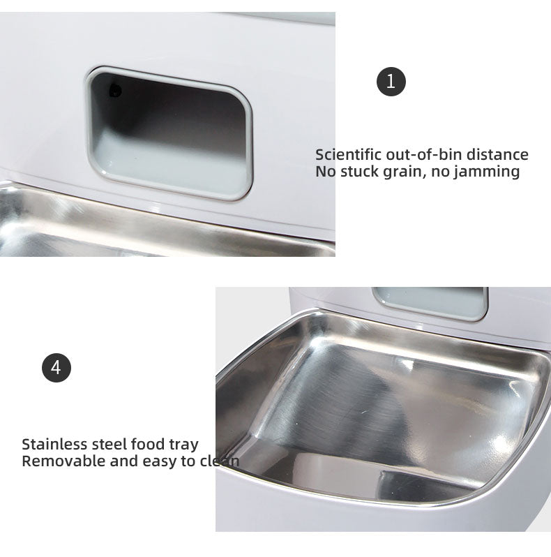WiFi Smart Microchip Pet Feeder — App-Controlled, Timed Feeding, Battery-Powered