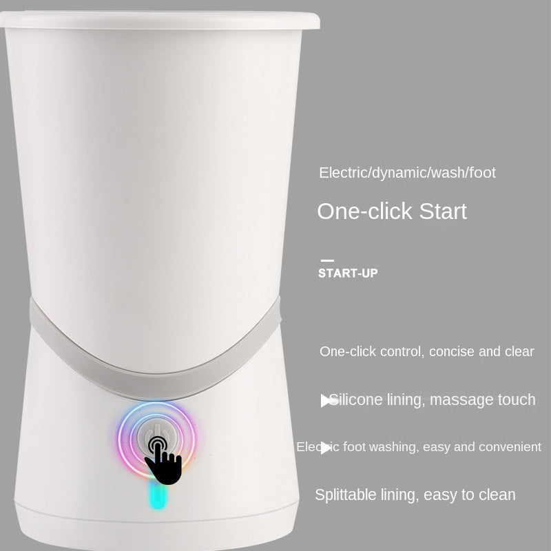 Automatic Pet Paw Washing Cup — Smart Cleaning Cup for Dogs & Cats, White