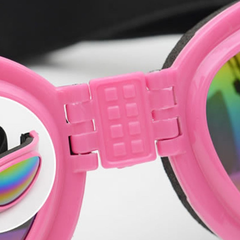 Dog Goggles & Sunglasses – Foldable Waterproof UV Eye Protection for Medium & Large Dogs