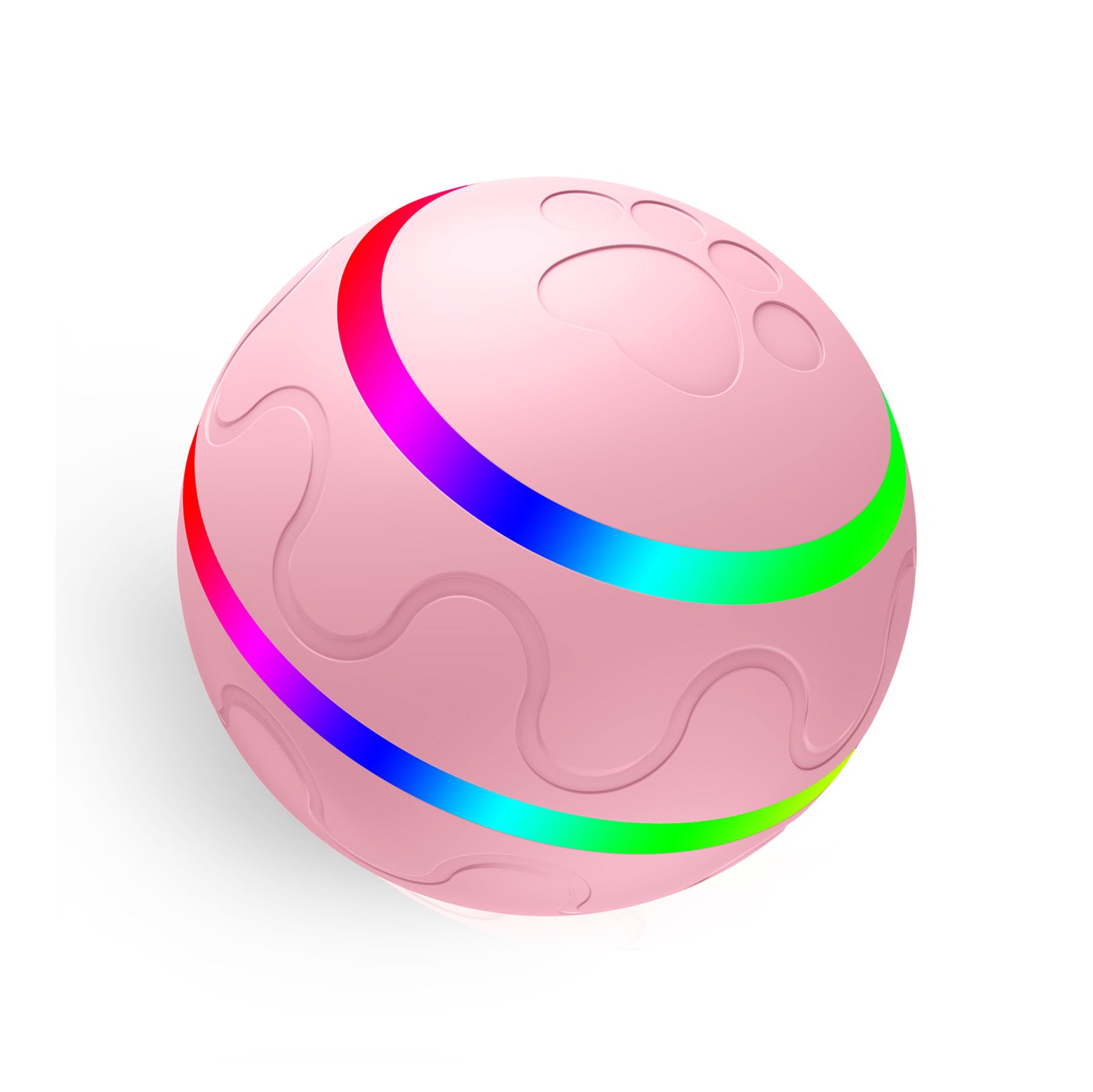 Electric Smart Pet Toy Ball — Auto & Remote Control, IP54 Waterproof, 4hr Battery