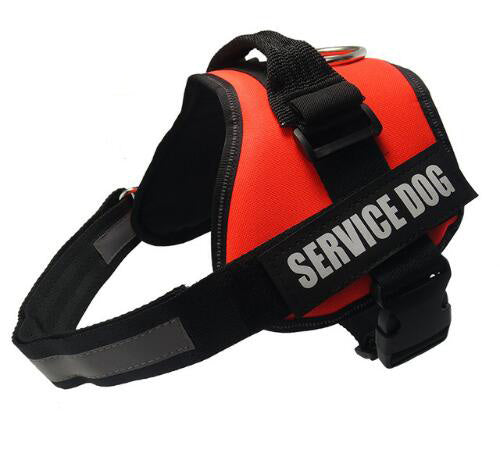 Adjustable Dog Harness — No-Pull Vest Style, 5 Colors, Sizes S–XXL