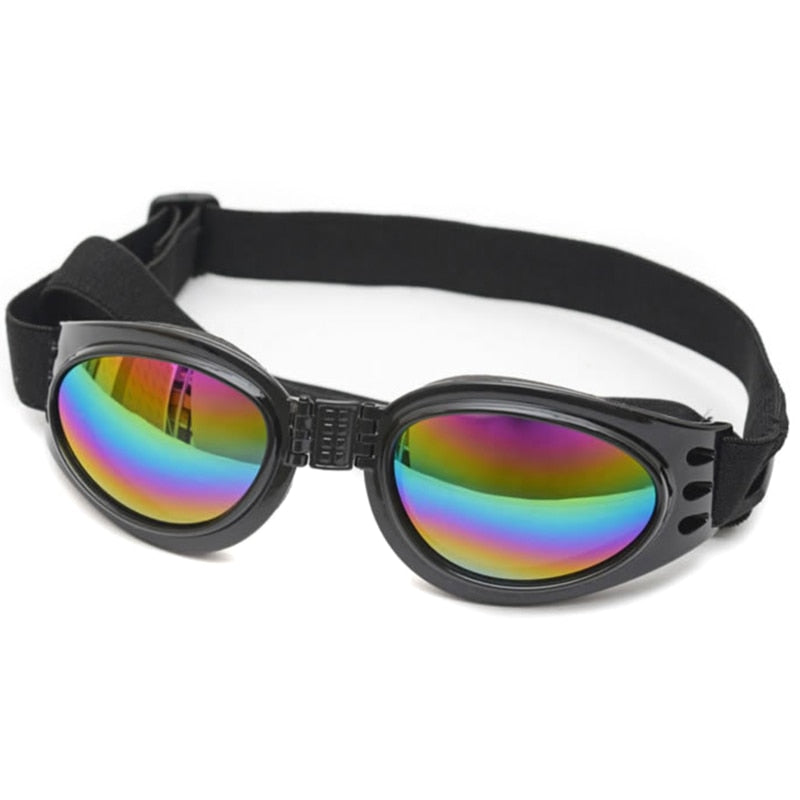 Dog Goggles & Sunglasses – Foldable Waterproof UV Eye Protection for Medium & Large Dogs