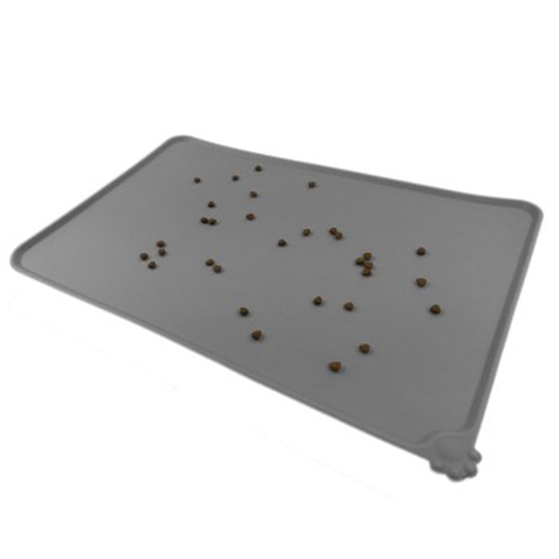 Silicone Pet Feeding Mat – Waterproof Non-Slip Food & Water Bowl Placemat for Dogs & Cats