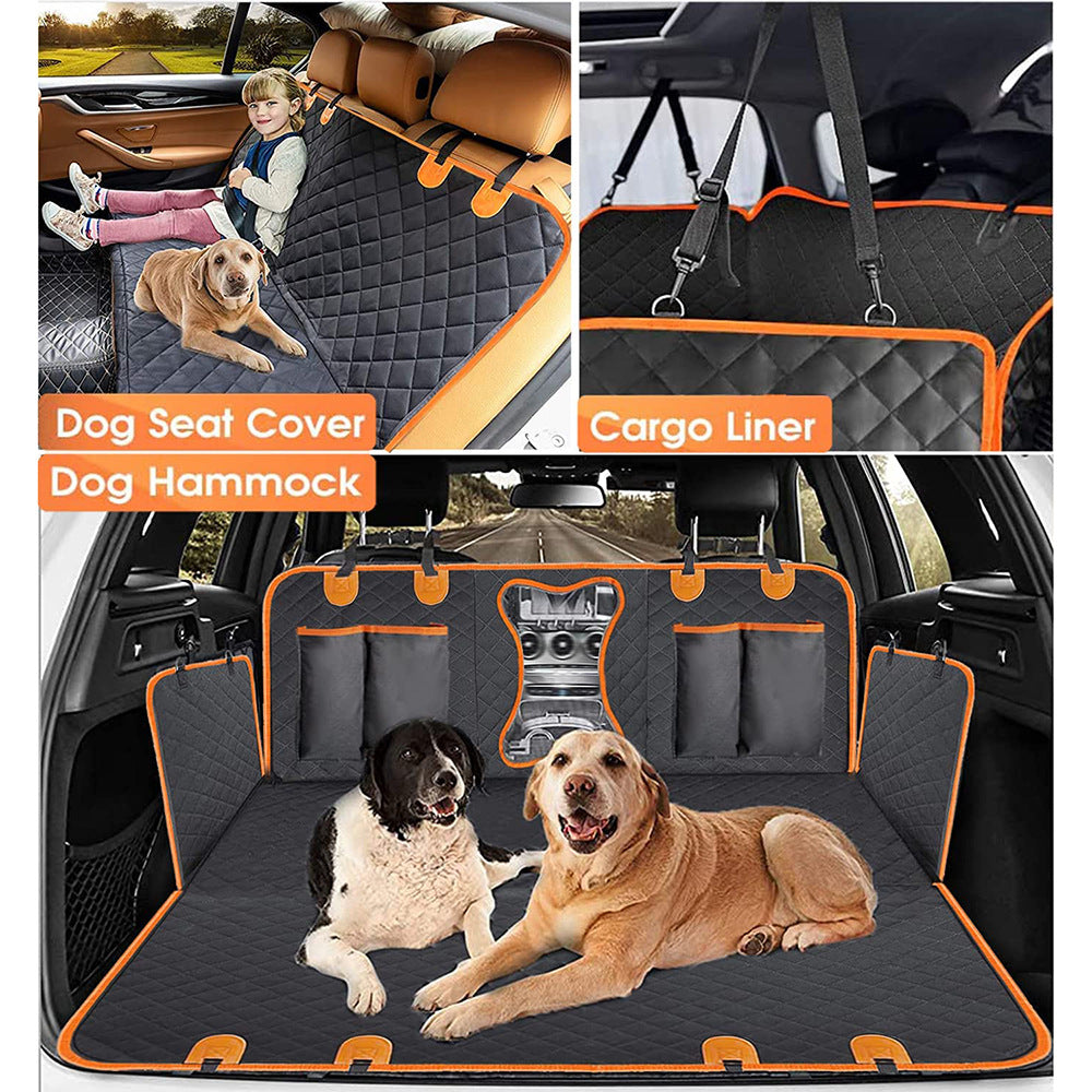 4-in-1 Waterproof Car Seat Cover for Dogs — Hammock, Bench & Truck Pad
