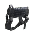 Tactical Dog Vest — Breathable Military Style, 1000D Nylon, Sizes M–XL, 3 Colors