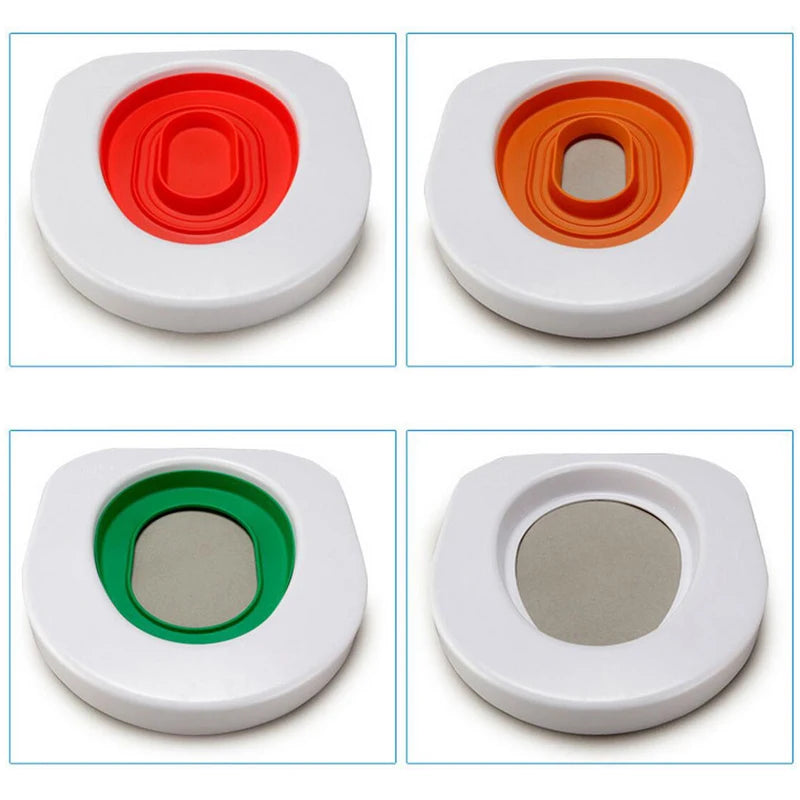 Cat Toilet Training Kit — Litter-Free Transition Tray, Plastic, Blue or White