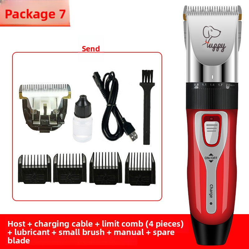 Professional Pet Hair Clipper Kit with Ceramic Blade