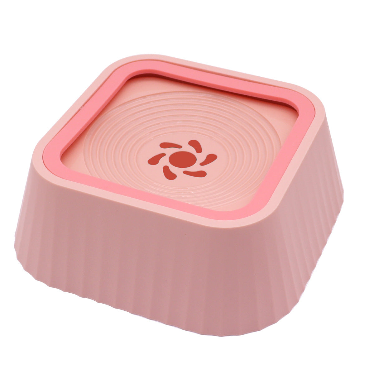 Anti-Splash Floating Pet Water Bowl — No Wet Mouth, PP Safe, 5 Colors