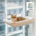 Foldable Cat Window Hammock — Suction Cup Mount, Washable, 15kg Capacity, Sizes M & L