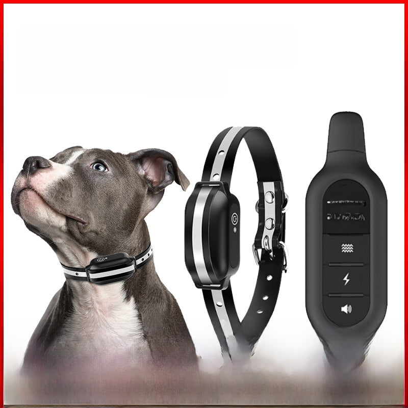 Adjustable Remote Dog Training Collar with Shock Vibration and Beep Modes