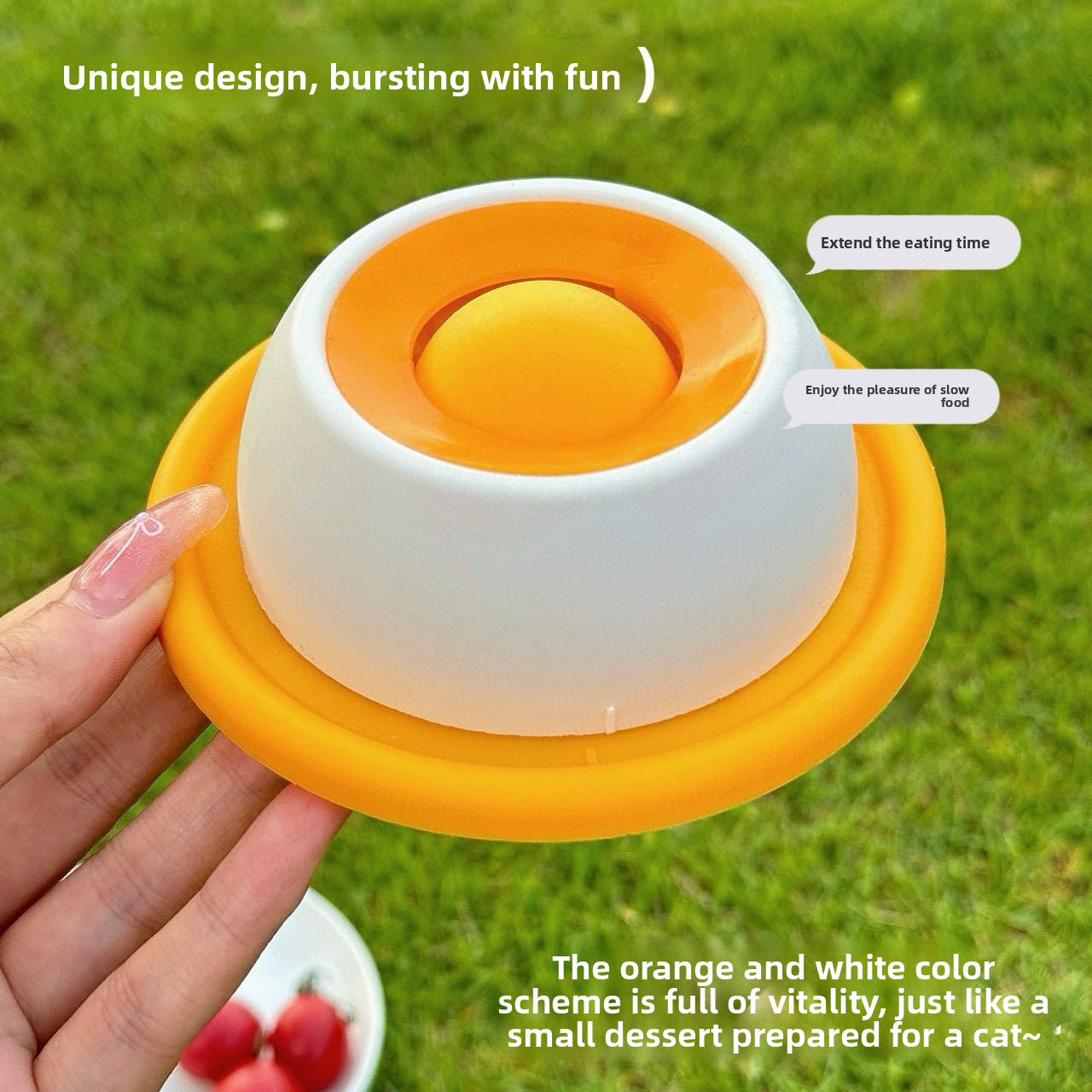 Slow Feeder Lick Toy for Cats & Dogs — Anti-Spill, Paste Treat Groove, 2 Colors