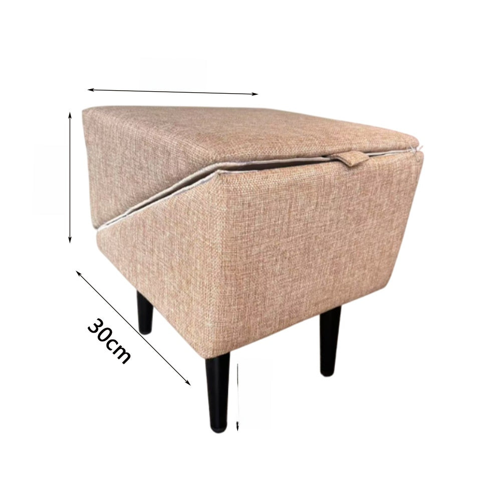 Dog Sofa Ladder & Pet Stair Ramp — Anti-Slip, Suction Cup Base, 3 Colors & 2 Fabric Options
