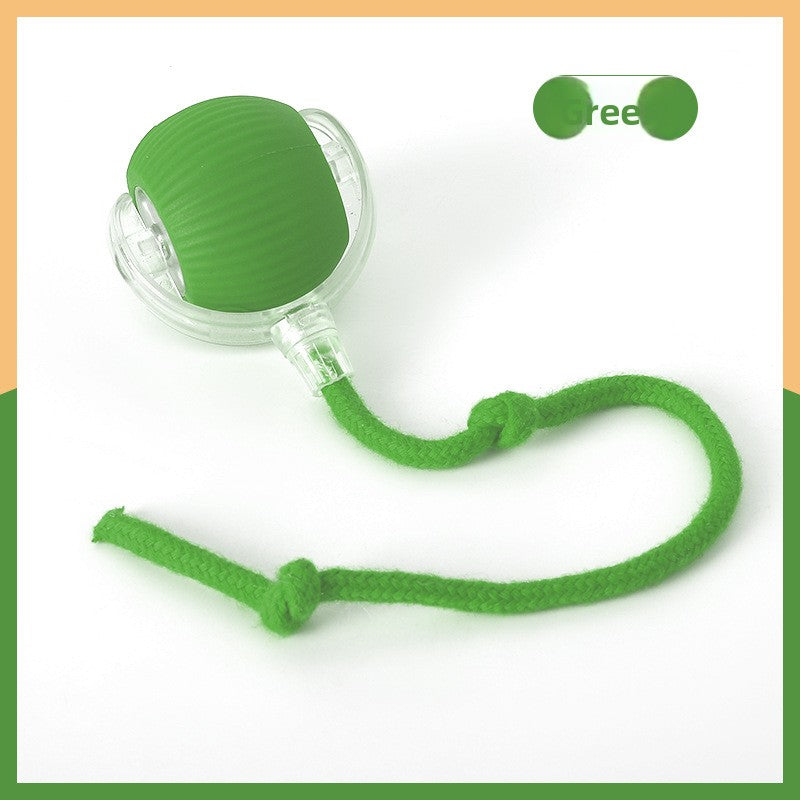 Automatic Electric Rolling Pet Toy Ball — Self-Moving Interactive Toy for Cats & Dogs