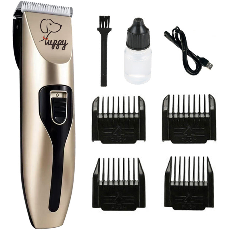 Professional Pet Hair Clipper Kit with Ceramic Blade